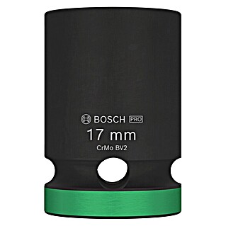 Bosch Inserto para llaves de vaso (Diámetro: 17 mm, ½″)