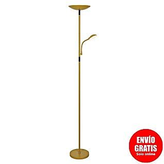 Alemar Lámpara de pie LED Kos (23 W, Mostaza, Altura: 178 cm, Blanco neutro)