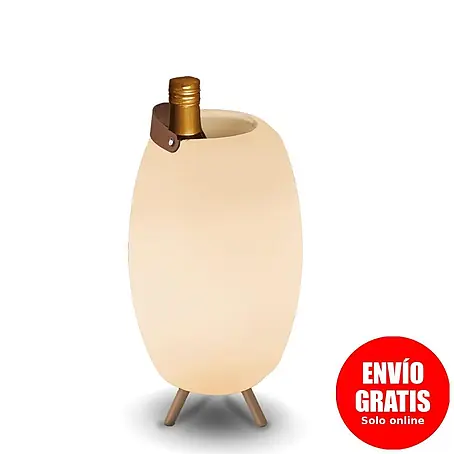 New Garden  Lámpara para exterior con altavoz Apolo 45