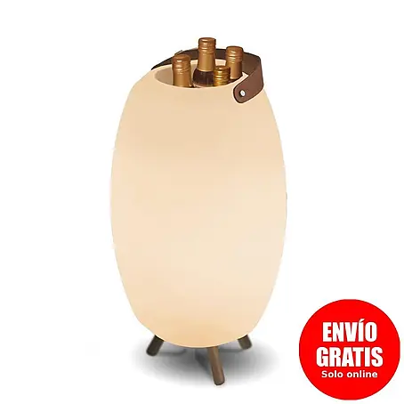 New Garden  Lámpara para exterior con altavoz Apolo 70