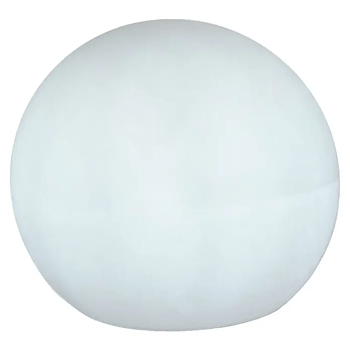 New Garden Lámpara decorativa redonda LED Buly 80 - 25 W, Blanco, Diámetro: 57 cm - 78 cm, Blanco frío - Esfera blanca translúcida.