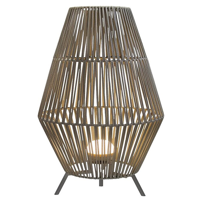 New Garden Conta Lámpara de pie para exterior 70 (9 W, Blanco cálido, 48 x 48 x 72 cm, Con bombillas) | BAUHAUS