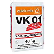 Quick-Mix Mauermörtel V.O.R. (40 kg, Geeignet für: Stark saugende Steine)