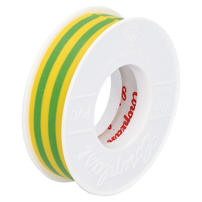 UniTEC Isolierband (Grün/Gelb, 10 m x 15 mm x 0,15 mm)