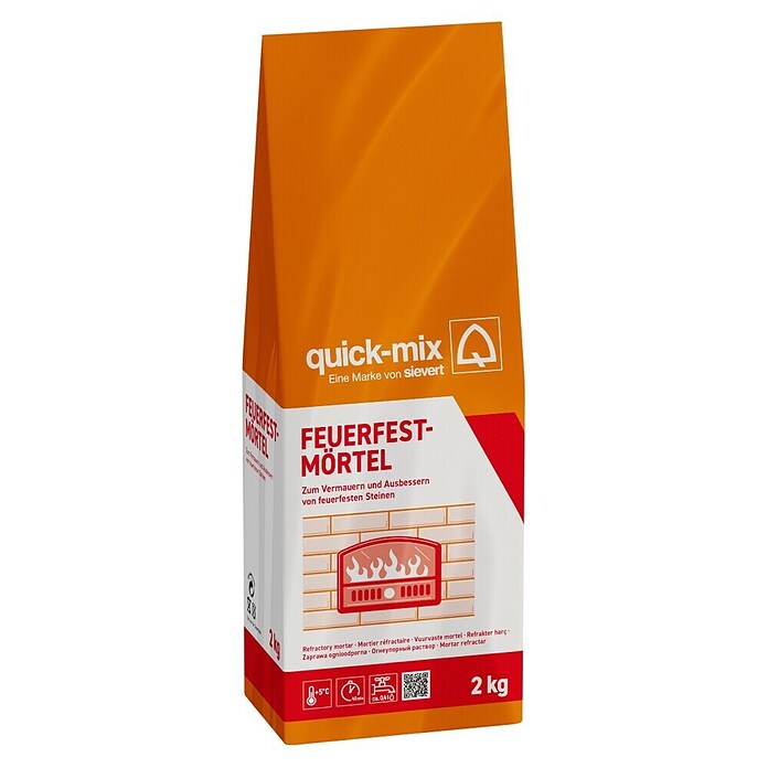 Quick-Mix Feuerfestmörtel (2 kg)