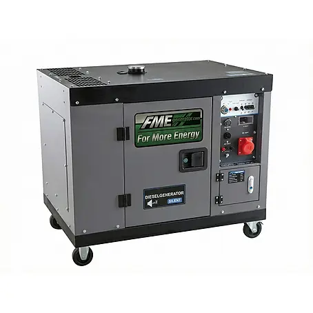 FME  Stromerzeuger FME SP8500D Diesel AVR Notstromaggregat 10,6kVA 230V/400V - HVO100