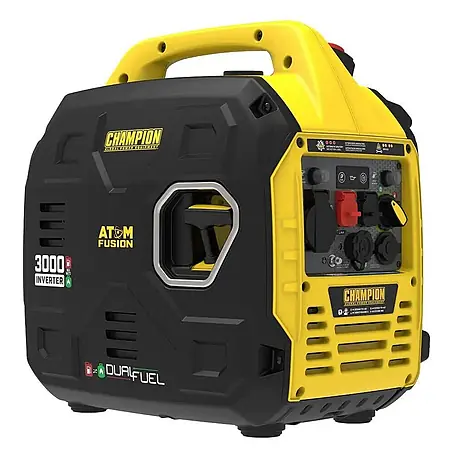 Champion Power Equipment  Stromerzeuger Inverter Stromerzeuger 3000 Watt Champion Atom Fusion 93001i-df-eu