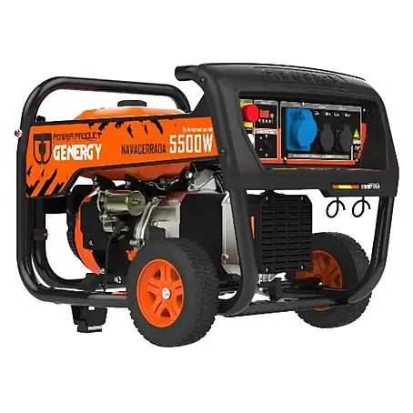 Genergy  Stromerzeuger GENERGY Navacerrada Benzin Stromerzeuger ? 5500W 230V mit E-Start
