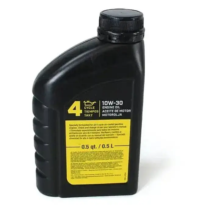 Champion Power Equipment Stromerzeuger 2200 Watt Benzin Inverter Stromerzeuger Champion MightyAtom 2200 - Nennleistung: 1,9 kW, Tankvolumen: 4 l - Schwarze Plastikflasche mit 4-Takt 10W-30 Motoröl, 0,5 qt / 0,5 L Fassungsvermögen, mit gelbem Etikett.