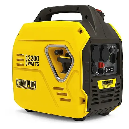 Champion Power Equipment  Stromerzeuger 2200 Watt Benzin Inverter Stromerzeuger Champion MightyAtom 2200