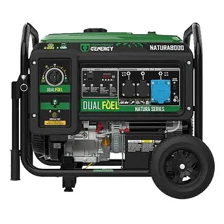 Genergy  Stromerzeuger Dualfuel Stromerzeuger 8500W Genergy Natura 8000 SVR - Benzin & LPG