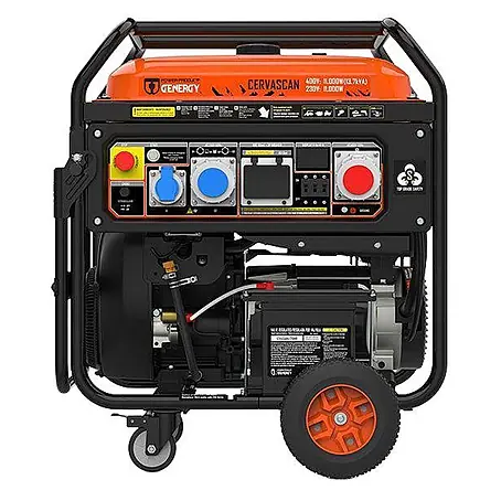 Genergy  Stromerzeuger Benzin Stromerzeuger 11.000W 230/400V SVR GENERGY Cervascan-S IP67