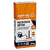 Quick-Mix Trocken-Fertigbeton (25 kg, Grau)