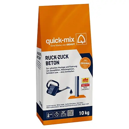 Quick-Mix  Trockenbeton Ruck Zuck