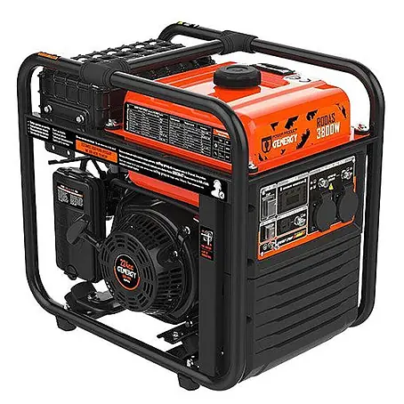 Genergy  Stromerzeuger Inverter Stromerzeuger Benzin 3800 Watt RODAS E-START