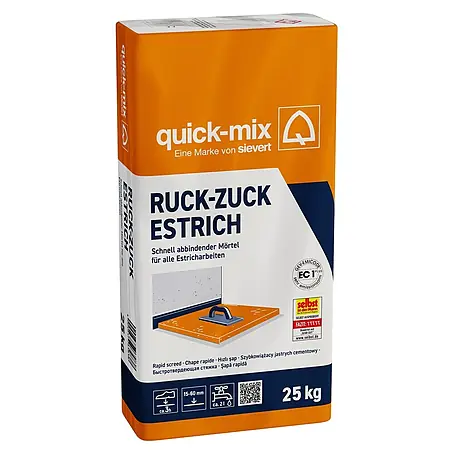 Quick-Mix  Estrich Ruck Zuck RZE