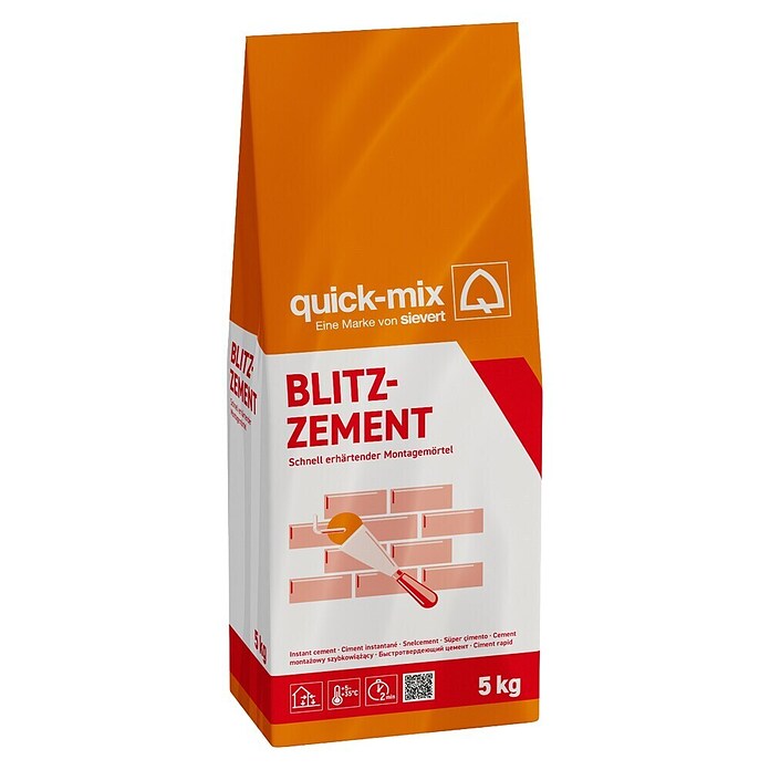 Quick-Mix Blitzzement (5 kg, Chromatarm)