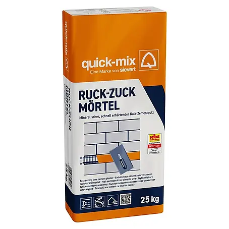 Quick-Mix  Kalkzementputz Ruck Zuck Mörtel
