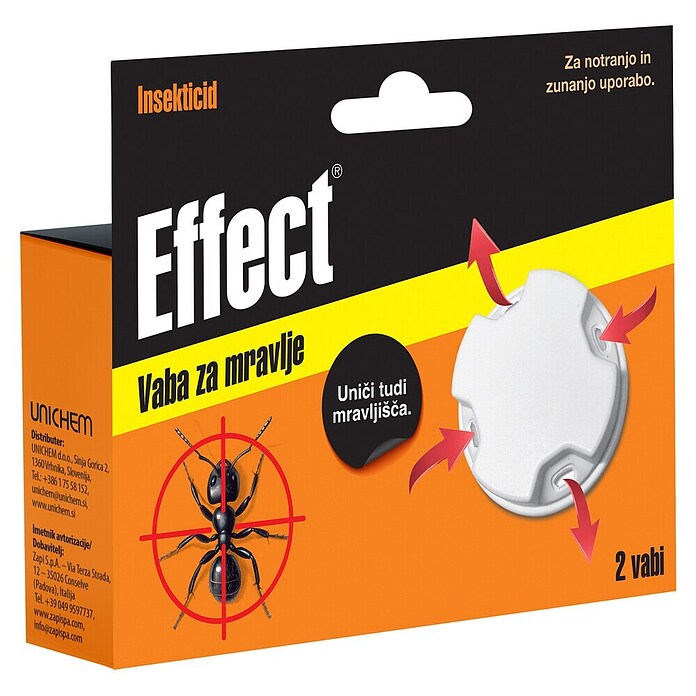Effect Vaba za mravlje  (2 kos) | Vabe in spreji proti mravljam | Zaščita proti mrčesu | Gnojila, zemlje in sredstva za zaščito rastlin | Vrt in prosti čas | Izdelki | BAUHAUS
