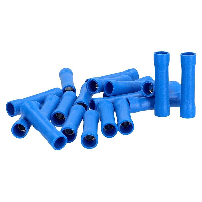 Kabel-Quetschverbinder (20 Stk., 1,5 - 2,5 mm², Blau)