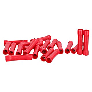 Kabel-Quetschverbinder (20 Stk., 0,25 mm² - 1,5 mm², Rot)