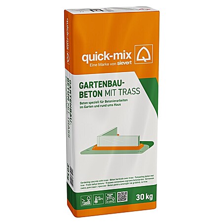 Quick-Mix Gartenbaubeton mit Trass (30 kg)