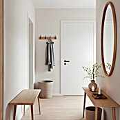 Diamond Doors Modern Zimmertürgarnitur L-Form (Stärke Tür: 40 mm - 45 mm, Buntbart, Edelstahl, L-Form, Schwarz) | BAUHAUS
