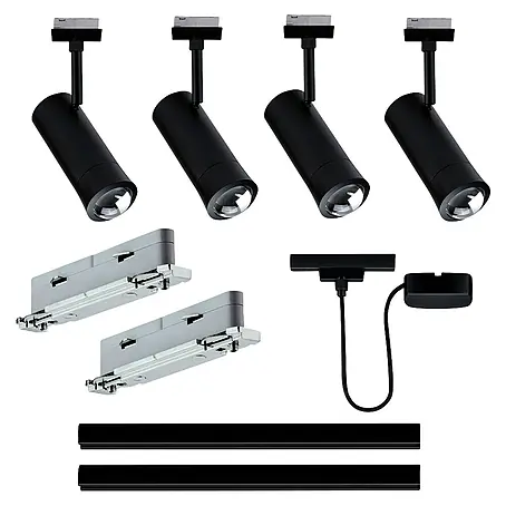 Paulmann URail Set básico Zigbee negro