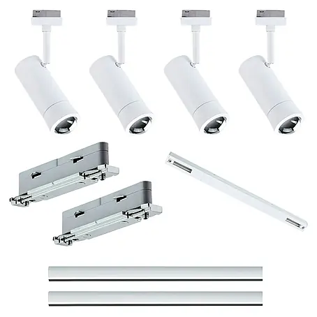 Paulmann URail Set básico Zigbee blanco alimentación central