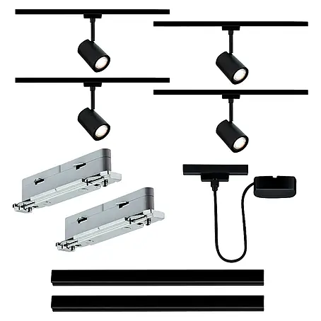Paulmann URail Set básico Luxe negro