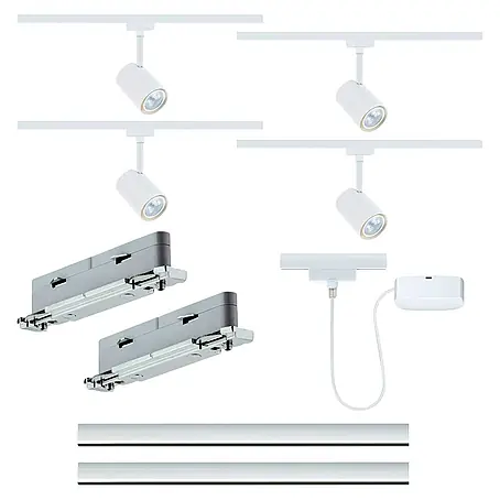 Paulmann URail Set básico Luxe Blanco