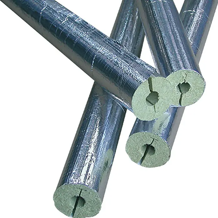 Thermaflex ThermaGo Alu-Mineralwolle 15/20 - Durchmesser: 15 mm, Dämmstärke: 20 mm, Länge: 1 m - Silberne Rohrisolierung: Effizienter Schutz vor Wärmeverlusten und -gewinn, ideal für Heizungs- und Sanitäranwendungen.