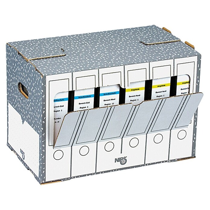 Archiefdoos voor ordners (Golfkarton, 50,5 x 30 x 33,5 cm)