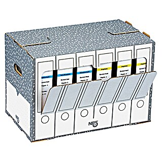 Archiefdoos voor ordners (Golfkarton, 50,5 x 30 x 33,5 cm)