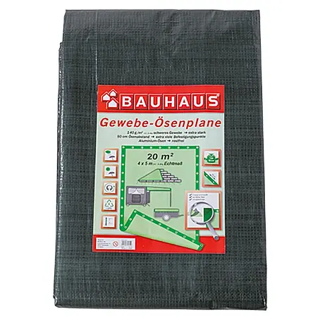 BAUHAUS  Gewebe-Ösenplane