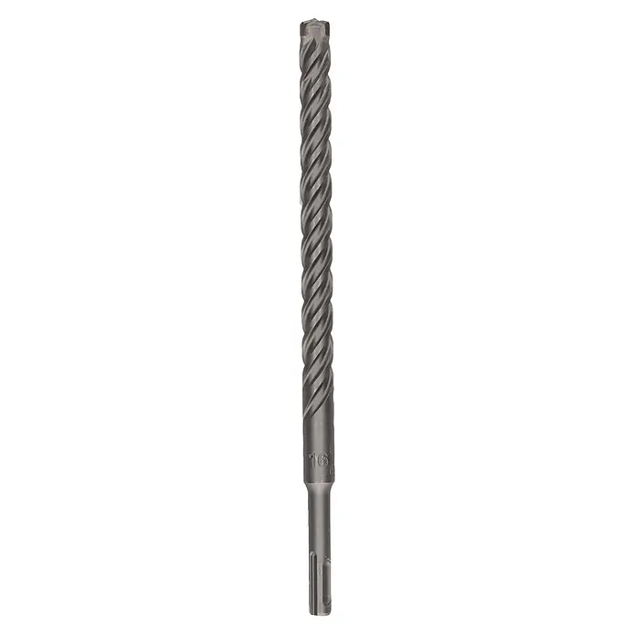 Craftomat SDS-Plus Betonbohrer - Durchmesser Bohrer: 16 mm, Arbeitslänge: 200 mm, 1 Stk. - Metall SDS-plus Hammerbohrer mit Spiralfut für Betonbohrungen.