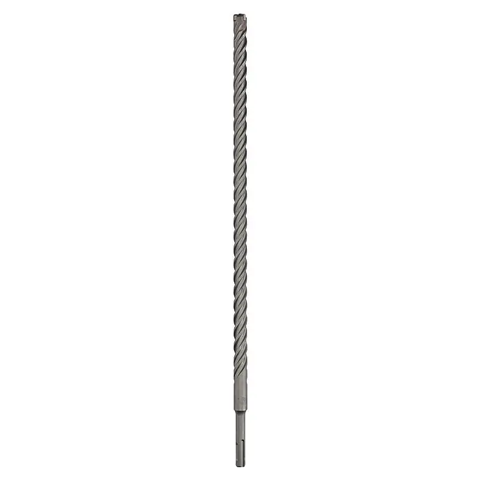 Craftomat SDS-Plus Betonbohrer - Durchmesser Bohrer: 16 mm, Arbeitslänge: 400 mm, 1 Stk. - Grauer Metall-SDS-plus-Hammerbohrer mit Spiralkanälen.