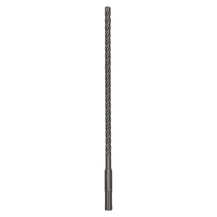 Craftomat SDS-Plus Betonbohrer - Durchmesser Bohrer: 8 mm, Arbeitslänge: 200 mm, 1 Stk. - Dunkelgrauer SDS-Bohrhammerbohrer mit Spiralnuten und einer '8' am Schaft, für Mauerwerk.