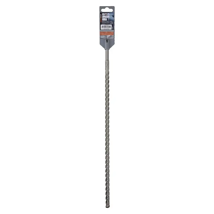 Craftomat SDS-Plus Betonbohrer - Durchmesser Bohrer: 12 mm, Arbeitslänge: 400 mm, 1 Stk. - Grauer SDS plus Bohrhammerbohrer, 12mm Durchmesser, in Verpackung.