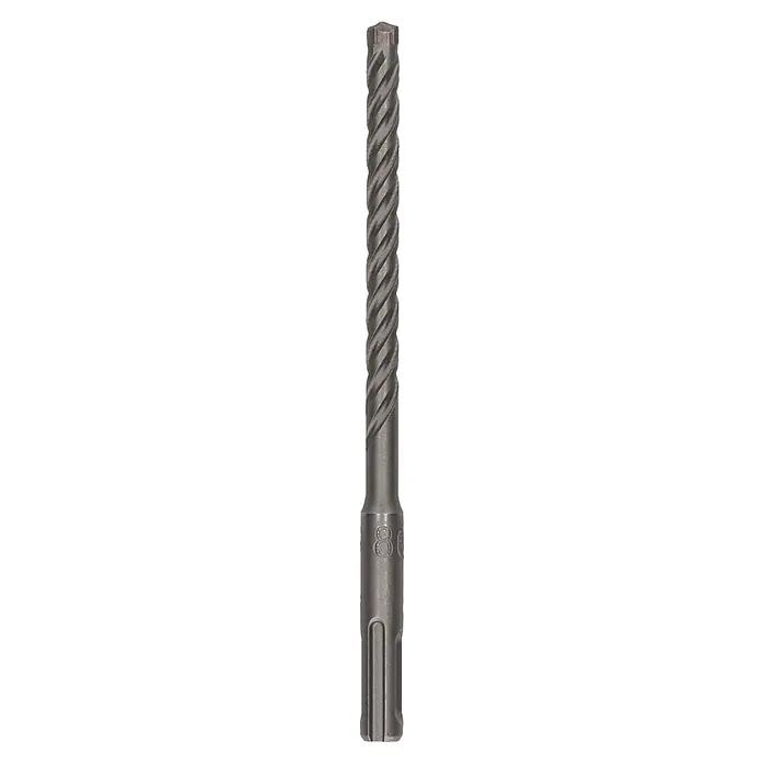 Craftomat SDS-Plus Betonbohrer - Durchmesser Bohrer: 8 mm, Arbeitslänge: 100 mm, 1 Stk. - Grauer SDS-Hammerbohrer aus Metall mit Spiralnut und geprägter '8' am Schaft.