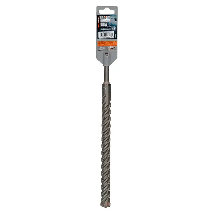 Craftomat SDS-Plus Betonbohrer - Durchmesser Bohrer: 20 mm, Arbeitslänge: 250 mm, 1 Stk. - CRAFTOMAT SDS-plus Hammerbohrer, 20mm Durchmesser, 300mm lang, für Beton und Mauerwerk, in Verkaufsverpackung.