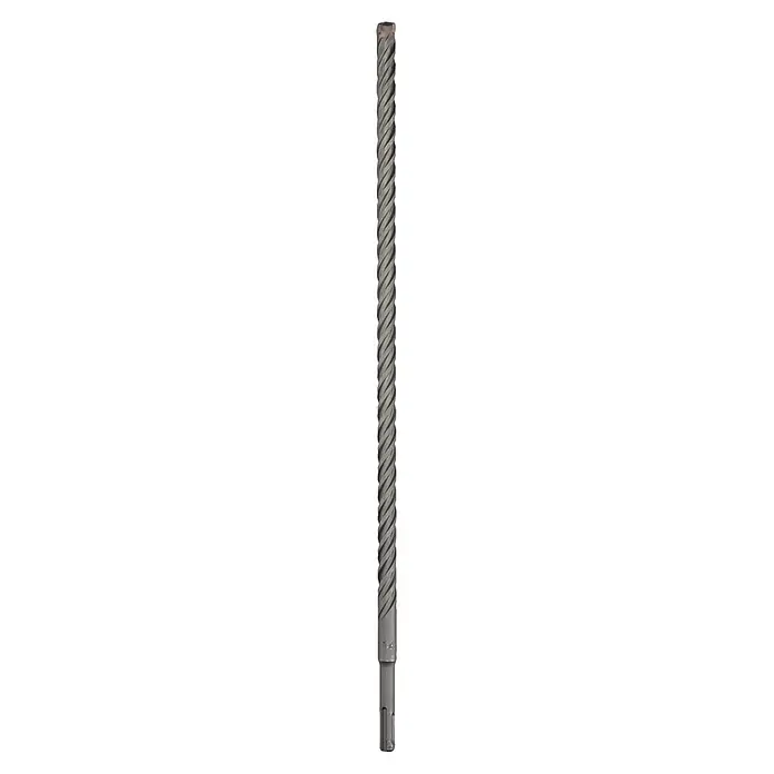 Craftomat SDS-Plus Betonbohrer - Durchmesser Bohrer: 14 mm, Arbeitslänge: 400 mm, 1 Stk. - Grauer Metall-Bohrhammerbohrer mit Spiralnut und SDS-Schaft.