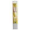 Heizungsrohrverkleidung (5 Stk., PVC, Weiß)
