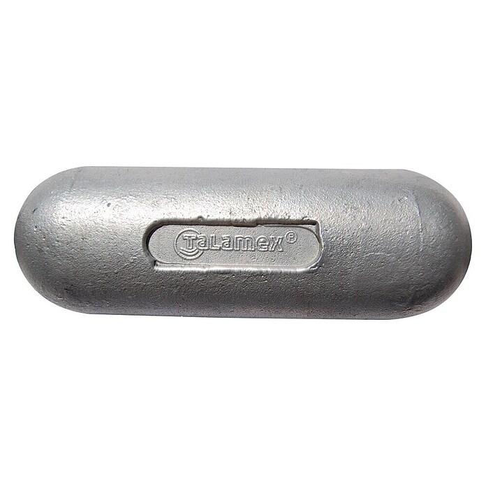 Talamex Rumpfanode (Magnesium, 750 g, Süß- & Brackwasser, 180 x 65 x 30 mm, Schweißen)