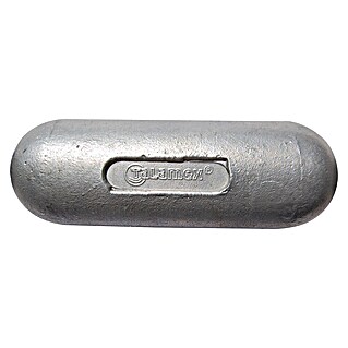 Talamex Rumpfanode (Magnesium, 750 g, Süß- & Brackwasser, 180 x 65 x 30 mm, Schweißen)