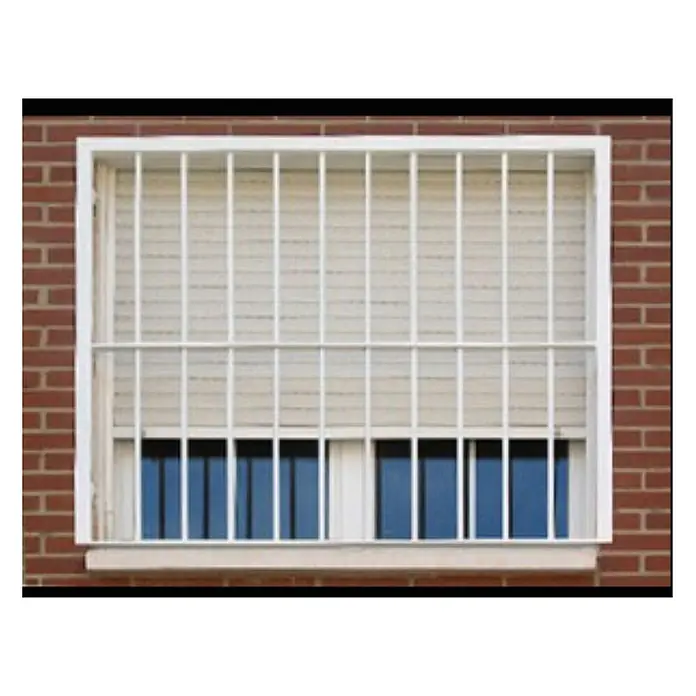 Adaptta Fenstergitter ausziehbar 55×95–100×165 cm, weiß - B x H: 55 x 95 cm, Auszugslänge: 165 cm, Montage Fenstergitter: Fensterlaibungsmontage