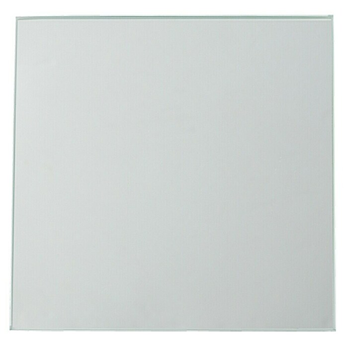 Kristall-Form Spiegelkachel-Set Fine (Silber, 12 Stk., 15 x 15 cm)