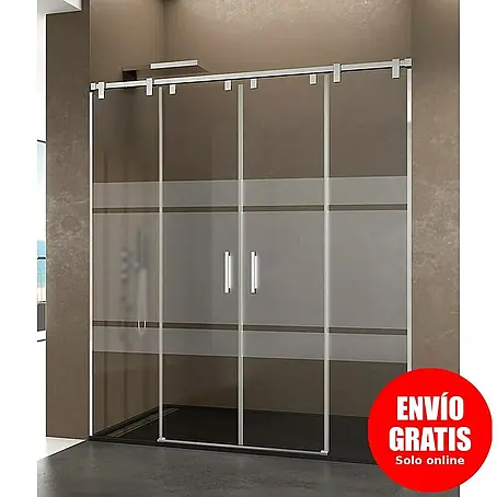 GME  Mampara de ducha frontal Futura Spazio