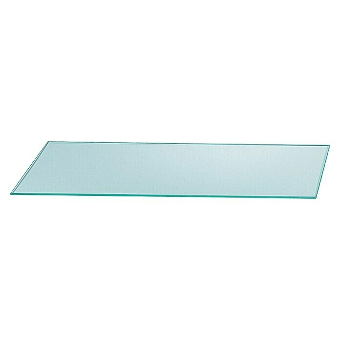 Kristall-Form Glasablage (50 x 14 cm, Stärke: 6 mm)
