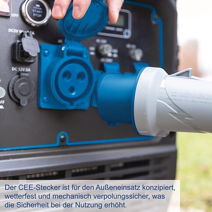 Scheppach Stromerzeuger SG7000i (Nennleistung: 3 600 W, Tankvolumen: 15 l) | BAUHAUS